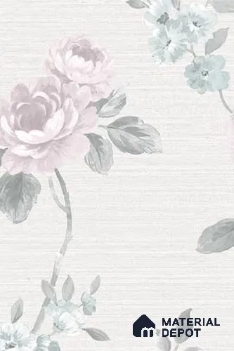 572951-1 | 5 Meter x 42 Inches Florals Look Wallpaper - 57.41 Sq. Ft. | Minimum 15% wastage during installation