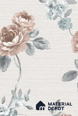 572951-3 | 5 Meter x 42 Inches Florals Look Wallpaper - 57.41 Sq. Ft. | Minimum 15% wastage during installation