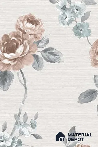 572951-3 | 5 Meter x 42 Inches Florals Look Wallpaper - 57.41 Sq. Ft. | Minimum 15% wastage during installation