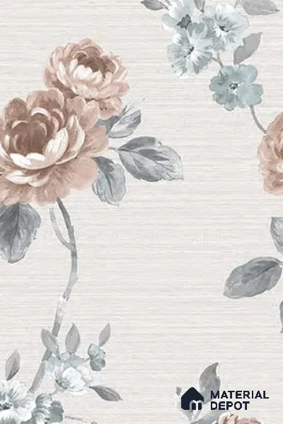 572951-3 | 5 Meter x 42 Inches Florals Look Wallpaper - 57.41 Sq. Ft. | Minimum 15% wastage during installation