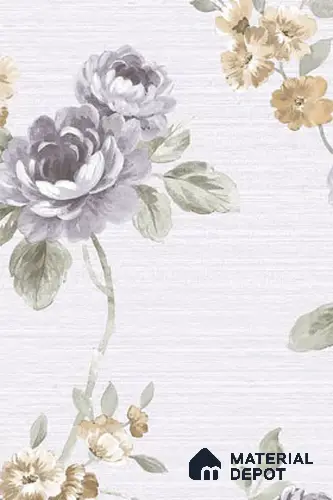 572951-4 | 5 Meter x 42 Inches Florals Look Wallpaper - 57.41 Sq. Ft. | Minimum 15% wastage during installation
