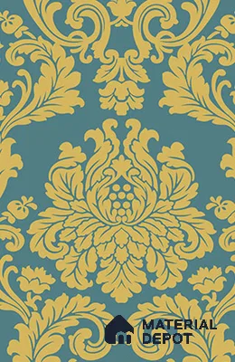 ST 18001 | 10 Meter x 21 Inches Damask Look Wallpaper - 57.41 Sq. Ft. | Minimum 15% wastage during installation