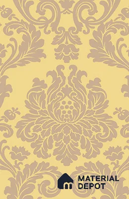 ST 18027 | 10 Meter x 21 Inches Damask Look Wallpaper - 57.41 Sq. Ft. | Minimum 15% wastage during installation
