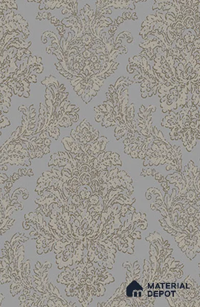 ST 18030 | 10 Meter x 21 Inches Damask Look Wallpaper - 57.41 Sq. Ft. | Minimum 15% wastage during installation