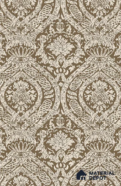 ST 18042 | 10 Meter x 21 Inches Damask Look Wallpaper - 57.41 Sq. Ft. | Minimum 15% wastage during installation