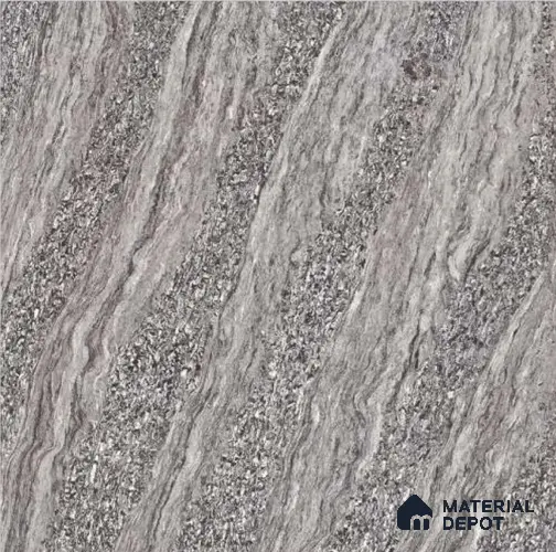 TL 03025 Foggy Grey 2 ft x 2 ft Glossy Finish Vitrified Floor Tile - 9.5 mm