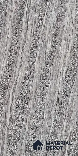 TL 03007 Slate Grey 4 ft x 2 ft Glossy Finish Vitrified Wall & Floor Tile - 9.5 mm