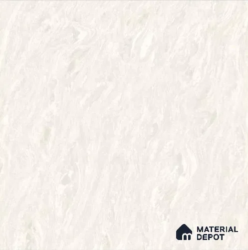 TL 03027 Ice White 2 ft x 2 ft Glossy Finish Vitrified Floor Tile - 9.5 mm