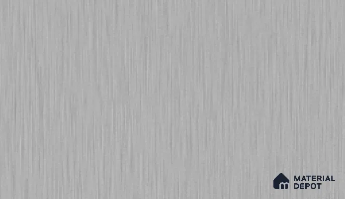 Grey Metallic Look F11 F11 Silver 8 ft x 4 ft Foil Finish Decorative Laminate - 1 mm | Suitable for TV Unit, Wardrobe, Kitchen Cabinets