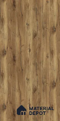 Wooden Look 694 HGL Light Natural Oak 8 ft x 4 ft Flag Metallic Oak Finish Decorative Laminate - 1 mm | Suitable for TV Unit, Wardrobe, Kitchen Cabinets