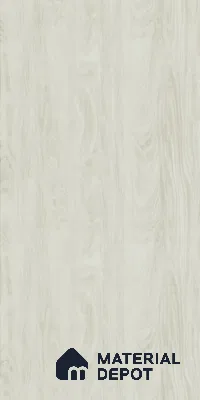 Wooden Look 617 HGL Casa Blanka 8 ft x 4 ft High Gloss Finish Decorative Laminate - 1 mm | Suitable for TV Unit, Wardrobe, Kitchen Cabinets