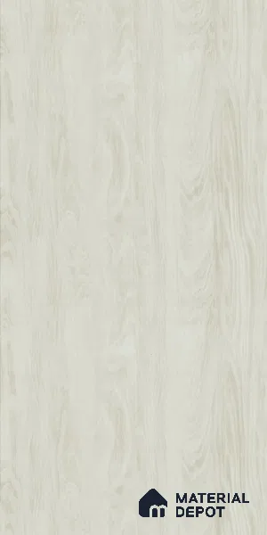 Wooden Look 617 HGL Casa Blanka 8 ft x 4 ft High Gloss Finish Decorative Laminate - 1 mm | Suitable for TV Unit, Wardrobe, Kitchen Cabinets