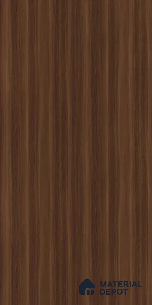 Wooden Look 686 RB28 Dark Chocolate 8 ft x 4 ft High Gloss Finish Decorative Laminate - 1 mm | Suitable for TV Unit, Wardrobe, Kitchen Cabinets