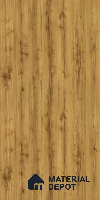 Wooden Look 697 RB27 Peanut Pine 8 ft x 4 ft High Gloss Finish Decorative Laminate - 1 mm | Suitable for TV Unit, Wardrobe, Kitchen Cabinets