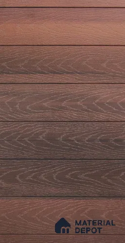 Wooden Look 667 RGL(Hz) Chic Choco Horizontal 8 ft x 4 ft Horizontal Natura Finish Decorative Laminate - 1 mm | Suitable for TV Unit, Wardrobe, Kitchen Cabinets