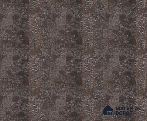 Patterned Look 610 RB04 Metal Wood 8 ft x 4 ft Antique Cambric Finish Decorative Laminate - 1 mm | Suitable for Bedroom, TV Unit, Wardrobe