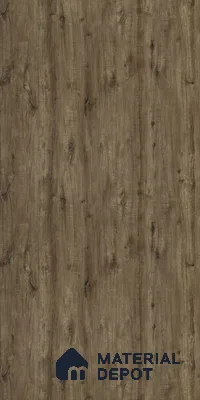 Wooden Look 633 HGL Cuneo Oak Dark 8 ft x 4 ft Suede Finish Decorative Laminate - 1 mm | Suitable for TV Unit, Wardrobe, Kitchen Cabinets