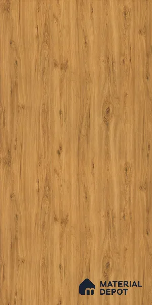 Wooden Look 696 ZSM Swiss Wooden Light 8 ft x 4 ft Suede Finish Decorative Laminate - 1 mm | Suitable for TV Unit, Wardrobe, Kitchen Cabinets