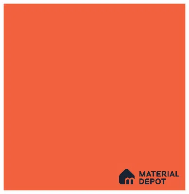 Orange Solid Colors Look 913 MT Orange 8 ft x 4 ft Suede Finish Decorative Laminate - 1 mm | Suitable for Living Room, Kitchen, Office