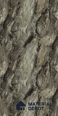 Brown Marble Look 662 STN Dark Storm 8 ft x 4 ft Stonem Finish Decorative Laminate - 1 mm | Suitable for TV Unit, Wardrobe, Kitchen Cabinets