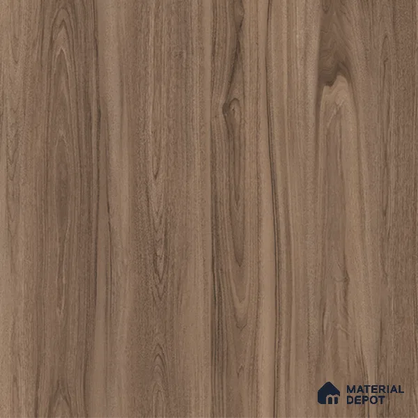 Wooden Look LM 10962 Columbian Cadiz Walnut 8 ft x 4 ft Suede Finish Decorative Laminate - 1 mm | Suitable for TV Unit, Wardrobe, Kitchen Cabinets