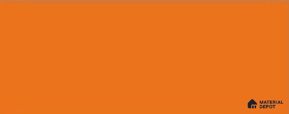 Vibrant Orange Solid Colors Look LM 10997 8 ft x 4 ft Suede Finish Decorative Laminate - 1 mm | Suitable for Living Room, Kitchen, Office