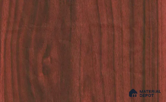 Wooden Look LM 05236 Red Wood 8 ft x 4 ft Texture Finish Decorative Laminate - 0.8 mm | Suitable for TV Unit, Wardrobe, Kitchen Cabinets