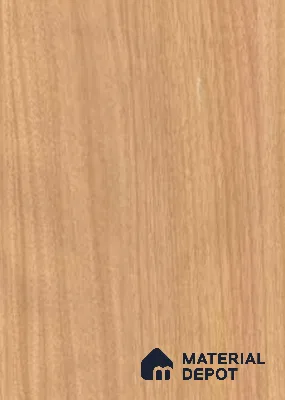 Wooden Look LM 05292 Perisian Vertical Walnut 8 ft x 4 ft Suede Finish Decorative Laminate - 0.8 mm | Suitable for TV Unit, Wardrobe, Kitchen Cabinets
