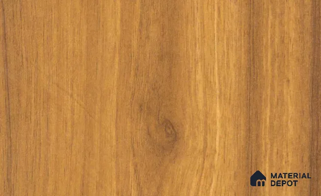 Wooden Look LM 05104 English Walnut 8 ft x 4 ft High Gloss Finish Decorative Laminate - 0.8 mm | Suitable for TV Unit, Wardrobe, Kitchen Cabinets