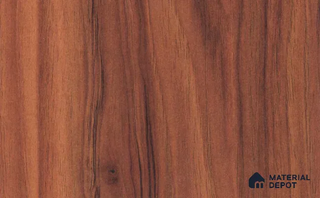 Wooden Look LM 05096 Montana Walnut 8 ft x 4 ft High Gloss Finish Decorative Laminate - 0.8 mm | Suitable for TV Unit, Wardrobe, Kitchen Cabinets