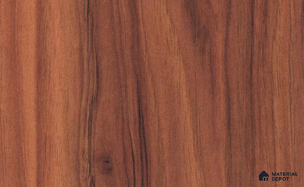 Wooden Look LM 05096 Montana Walnut 8 ft x 4 ft High Gloss Finish Decorative Laminate - 0.8 mm | Suitable for TV Unit, Wardrobe, Kitchen Cabinets