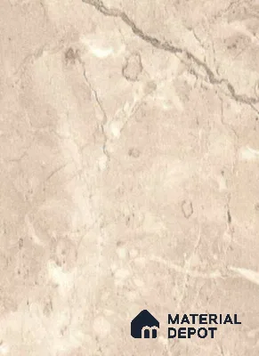 Brown Marble Look LM 05110 8 ft x 4 ft High Gloss Finish Decorative Laminate - 0.8 mm | Suitable for TV Unit, Wardrobe, Kitchen Cabinets