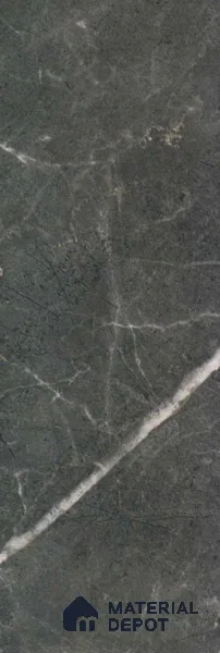 Black Marble Look LM 05113 8 ft x 4 ft High Gloss Finish Decorative Laminate - 0.8 mm | Suitable for TV Unit, Wardrobe, Kitchen Cabinets
