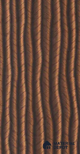 Patterned Look LM 05069 8 ft x 4 ft High Gloss Finish Decorative Laminate - 0.8 mm | Suitable for Bedroom, TV Unit, Wardrobe