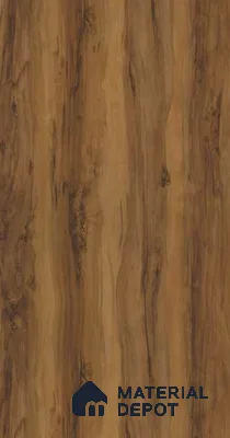 Wooden Look LM 05077 Milano Walnut 8 ft x 4 ft High Gloss Finish Decorative Laminate - 0.8 mm | Suitable for TV Unit, Wardrobe, Kitchen Cabinets