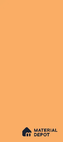Orange Textured Solid Look LM 05185 8 ft x 4 ft Texture Finish Decorative Laminate - 0.8 mm | Suitable for TV Unit, Wardrobe, Kitchen Cabinets