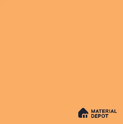 Tangerine Orange Solid Colors Look LM 05163 8 ft x 4 ft Matte Finish Decorative Laminate - 0.8 mm | Suitable for Living Room, Kitchen, Office