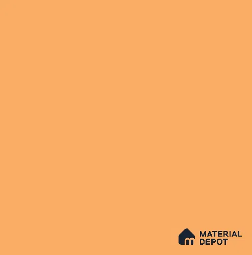 Tangerine Orange Solid Colors Look LM 05163 8 ft x 4 ft Matte Finish Decorative Laminate - 0.8 mm | Suitable for Living Room, Kitchen, Office