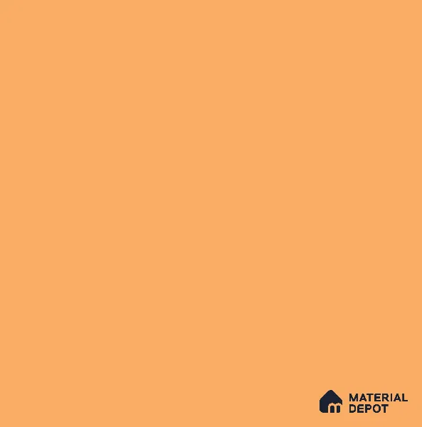 Tangerine Orange Solid Colors Look LM 05163 8 ft x 4 ft Matte Finish Decorative Laminate - 0.8 mm | Suitable for Living Room, Kitchen, Office
