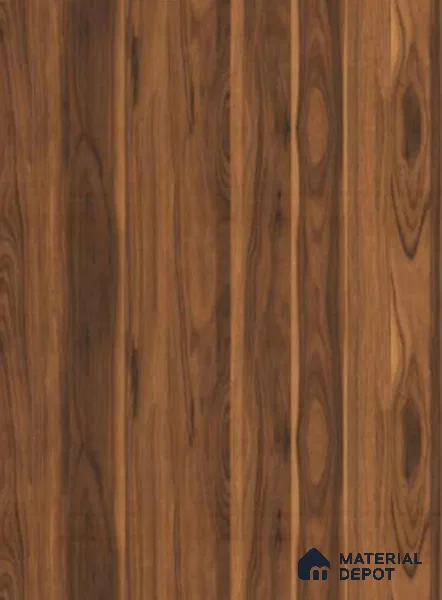 Wooden Look LM 05278 Orchid Walnut 8 ft x 4 ft Suede Finish Decorative Laminate - 0.8 mm | Suitable for TV Unit, Wardrobe, Kitchen Cabinets