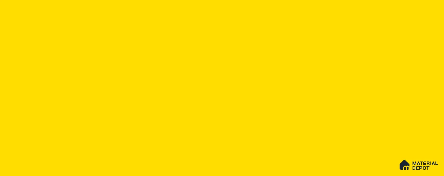 Yellow Sueded Solid Look LM 05307 8 ft x 4 ft Suede Finish Decorative Laminate - 0.8 mm | Suitable for TV Unit, Wardrobe, Kitchen Cabinets