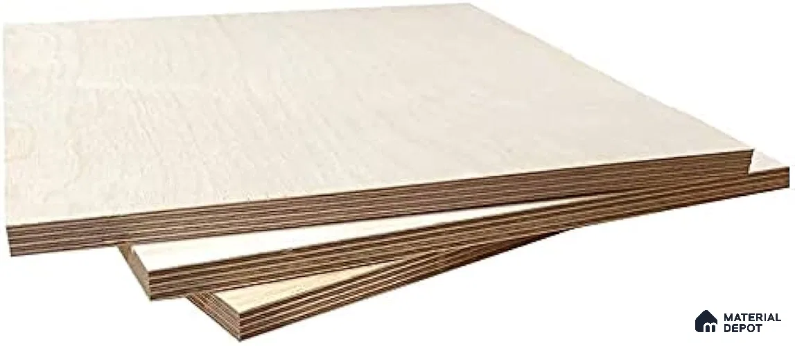 PL 00006 B 8 ft x 4 ft BB Grade Birch Ply - 6 mm