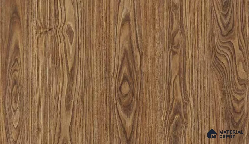84744 GL Hayata Chestnut 8 ft x 4 ft Glossy Finish Liner Laminate 0.8 mm | Suitable for TV Unit, Wardrobe, Kitchen Cabinets