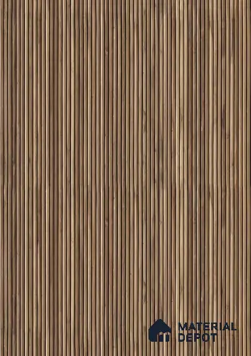87801 SU Bamboo Wide 8 ft x 4 ft Texture Finish Liner Laminate 0.8 mm | Suitable for TV Unit, Wardrobe, Kitchen Cabinets