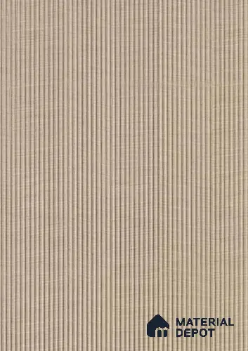 87802 SU Bamboo Narrow 8 ft x 4 ft Texture Finish Liner Laminate 0.8 mm | Suitable for TV Unit, Wardrobe, Kitchen Cabinets