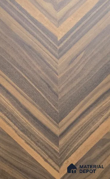 Wooden look LM 22833 8 ft x 4 ft Texture Finish Decorative Laminate - 1 mm | Suitable for Bedroom, TV Unit, Wardrobe, Kitchen Cabinet
