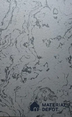 Grey Marble Look LM 22847 8 ft x 4 ft Texture Finish Decorative Laminate - 1 mm | Suitable for TV Unit, Wardrobe, Kitchen Cabinets