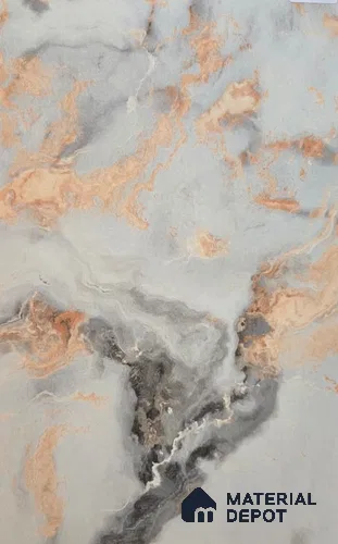 Multi Colour Marble look LM 25194  8 ft x 4 ft Texture Finish Decorative Laminate - 1 mm | Suitable for Bedroom, TV Unit, Wardrobe, Cabinet