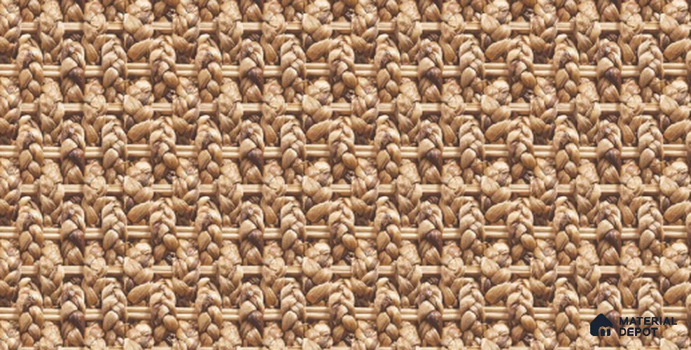 Cream Fabric Look LM 03737 8 ft x 4 ft Texture Finish Decorative Laminate - 1 mm | Suitable for TV Unit, Wardrobe, Kitchen Cabinets