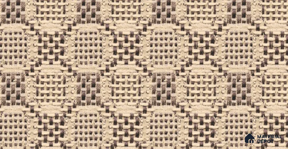 Cream Fabric Look LM 03739 8 ft x 4 ft Texture Finish Decorative Laminate - 1 mm | Suitable for TV Unit, Wardrobe, Kitchen Cabinets